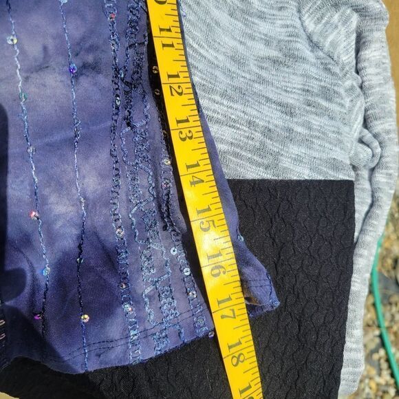 Blue Short Sleeve Tunic - Picture 9 of 9